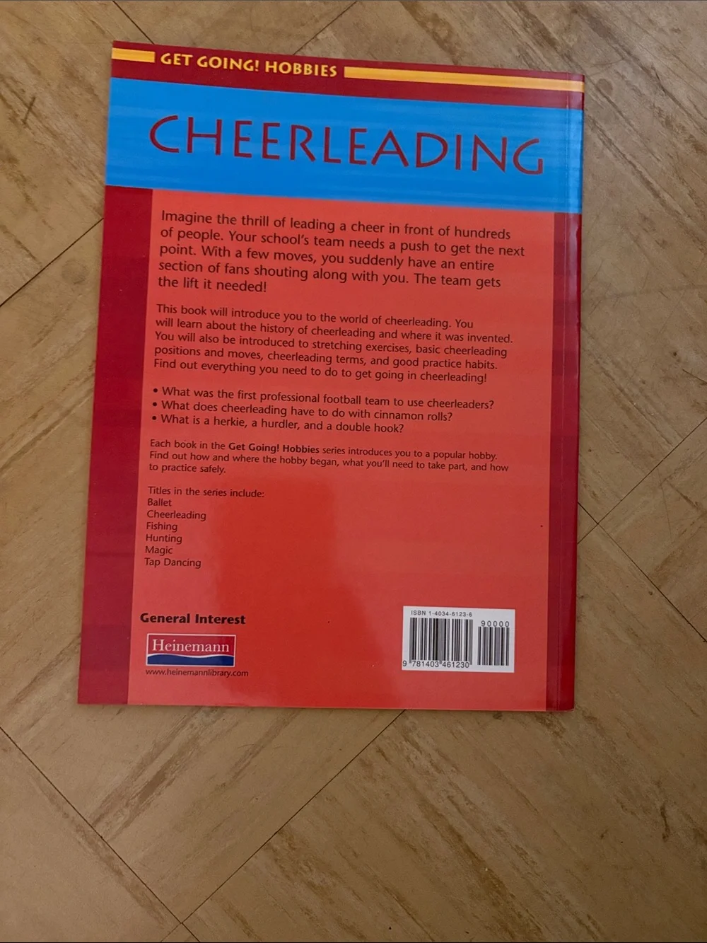 Heinemann engaging cheerleading